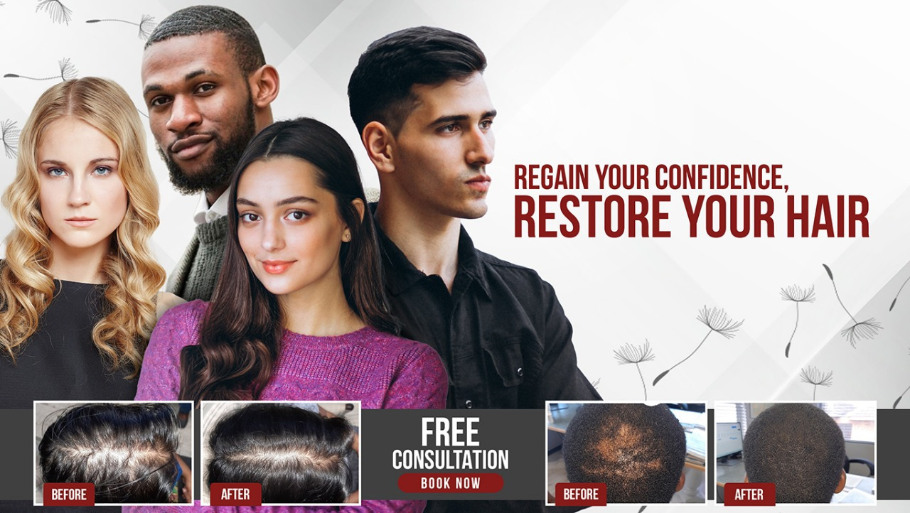 Regain your confidence, restore your hair