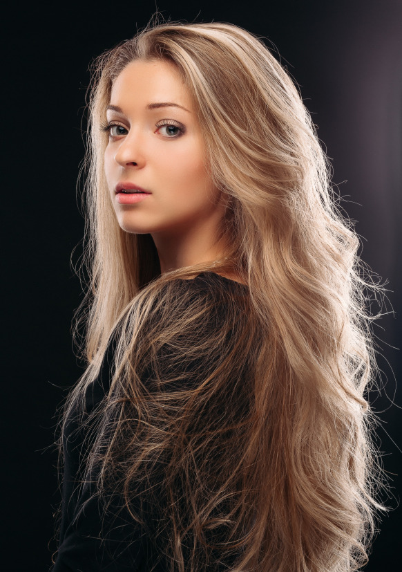 100 percent human hair extensions for length and volume at Grace Follicles